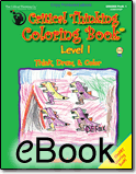 Free Critical Thinking Coloring Book Preschool