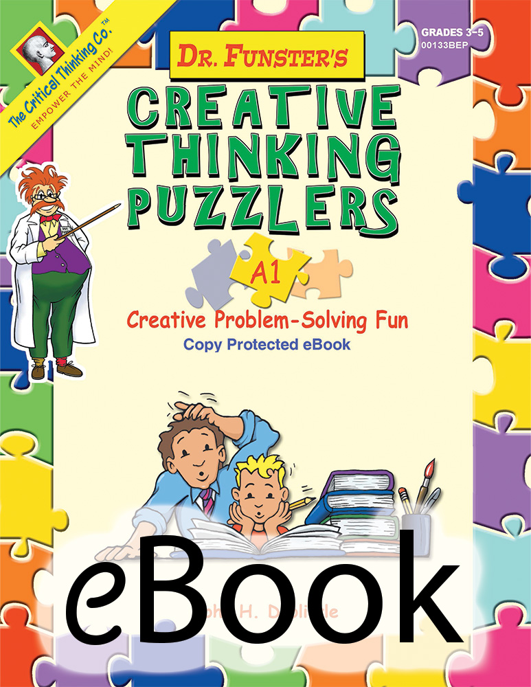 Dr. Funster's Creative Thinking Puzzlers A1 - eBook