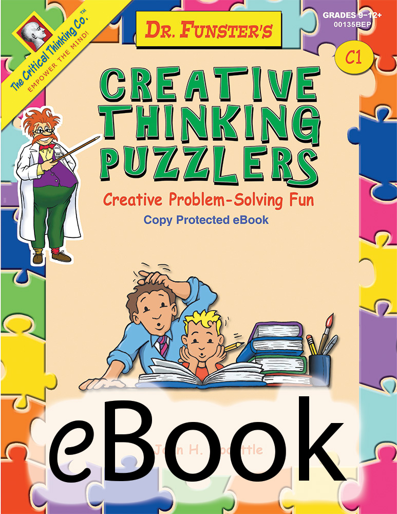 Dr. Funster's Creative Thinking Puzzlers C1 - eBook