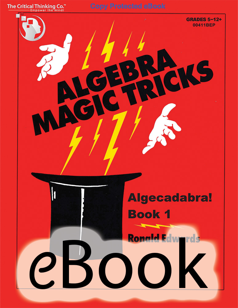 Algebra Magic Tricks Book 1 - eBook