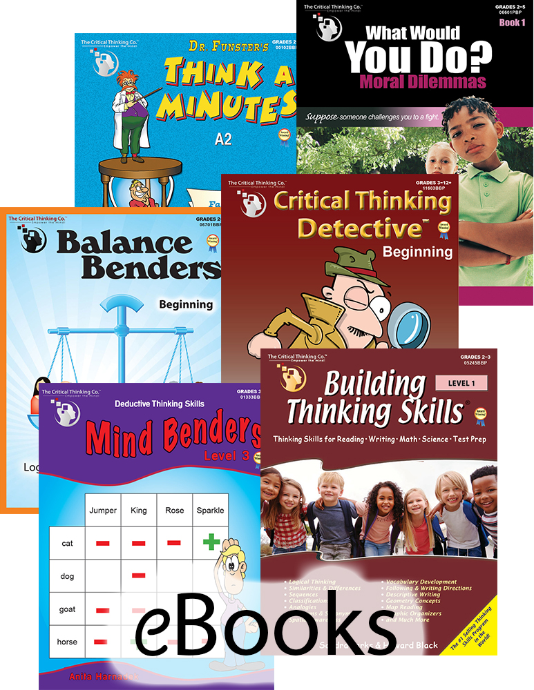 Grade 3 Critical Thinking eBook Bundle