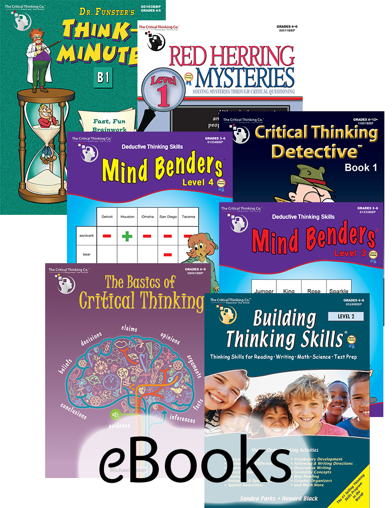 Grade 4 Critical Thinking eBook Bundle