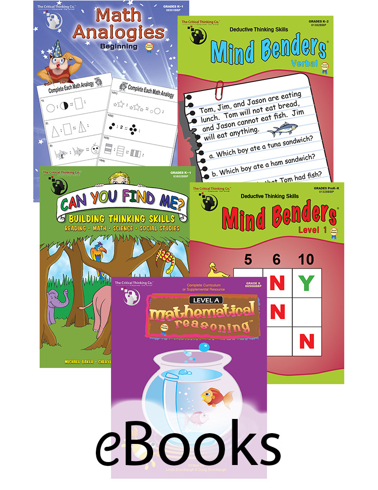 Kindergarten Mathematics eBook Bundle