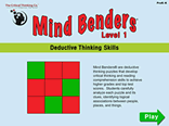 Mind Benders® Level 1 - 6-PCs Win/Mac Download