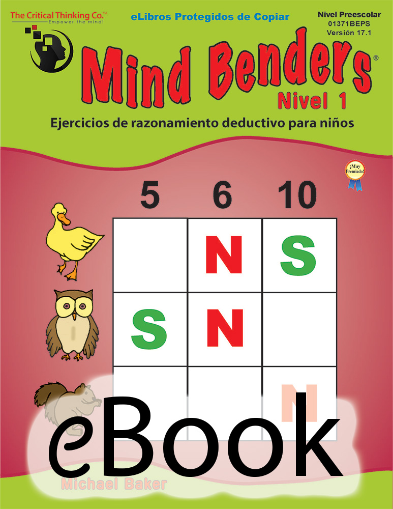Dobladoras de la Mente Nivel 1 - Libro Digital / Mind Benders® Level 1 - eBook