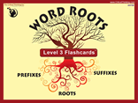 Word Roots Level 3 Flashcards™ App for iPad