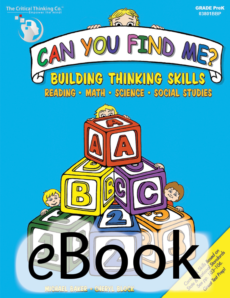 Can You Find Me? PreK - eBook