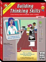 Building Thinking Skills® Level 1 Software - 6-PCs Win/Mac Download