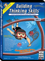 Building Thinking Skills® Level 2 Software - 6-PCs Win/Mac Download