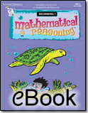 Mathematical Reasoning™ Beginning 1  - eBook