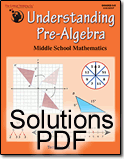 Understanding Pre-Algebra: Detailed Solutions PDF