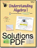 Understanding Algebra I: Detailed Solutions PDF