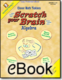 Scratch Your Brain® Algebra - eBook