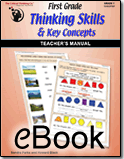 First Grade Thinking Skills & Key Concepts: Teacher's Manual - eBook