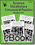 Science Vocabulary Crossword Puzzles - eBook