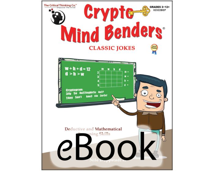 Crypto Mind Benders®: Classic Jokes - eBook