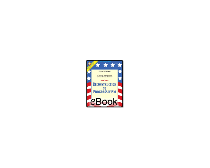 Reconstruction to Progressivism - Student Book & Instruction/Answer Guide - eBook