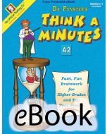 Dr. Funster's Think-A-Minutes A2 - eBook