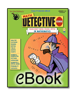 Math Detective® Beginning - eBook