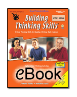 Building Thinking Skills® Level 3 Verbal - eBook