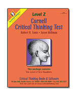 Cornell Critical Thinking Test Level Z