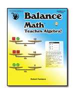 Balance Math™ Teaches Algebra!