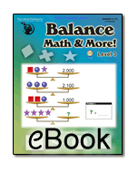 Balance Math™ & More! Level 3 - eBook