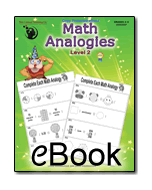Math Analogies Level 2 - eBook