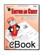 Editor in Chief® Beginning 1 - eBook