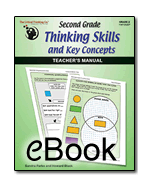 Second Grade Thinking Skills & Key Concepts: Teacher's Manuel - eBook