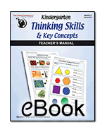 Kindergarten Thinking Skills & Key Concepts: Teacher's Manual - eBook