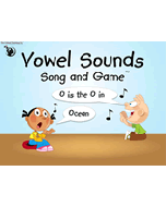 Vowel Sounds Song and Game™ Software