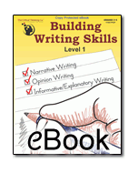 Building Writing Skills Level 1 - eBook