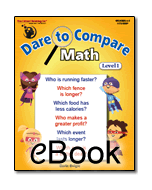 Dare to Compare Math: Level 1 - eBook