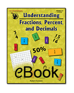 Understanding Fractions, Percent, and Decimals - eBook 