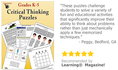 Critical Thinking Puzzles (Grades K-5)