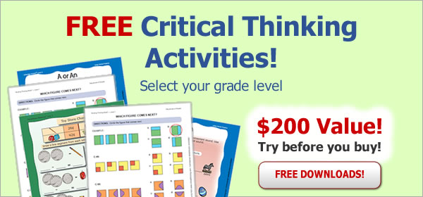 FREE Critical Thinking Activities!